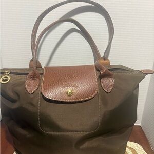 Longchamp Brown Tote Bag
